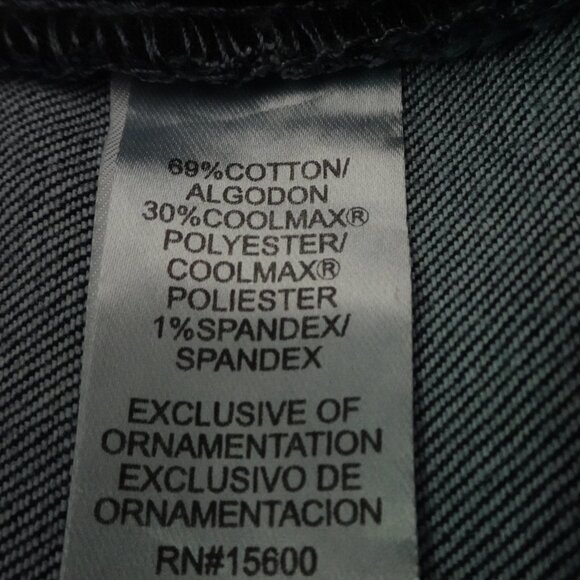 Democracy Girlfriend Jeans Women's Plus Size 14W Blue Denim Stretch "Ab" - Picture 10 of 11